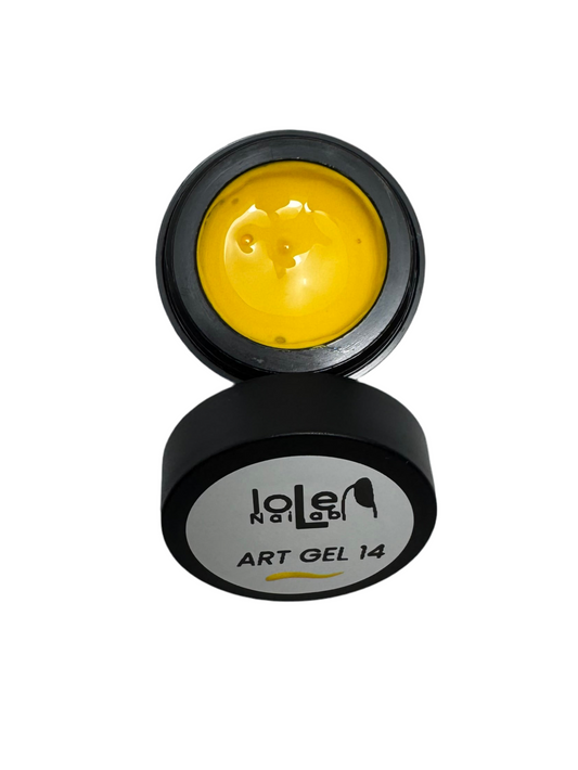 Art gel 14 Yellow