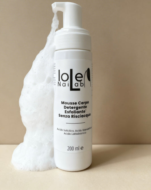 Mousse Esfoliante Senza Risciacquo – Preparazione Perfetta & Effetto Velluto