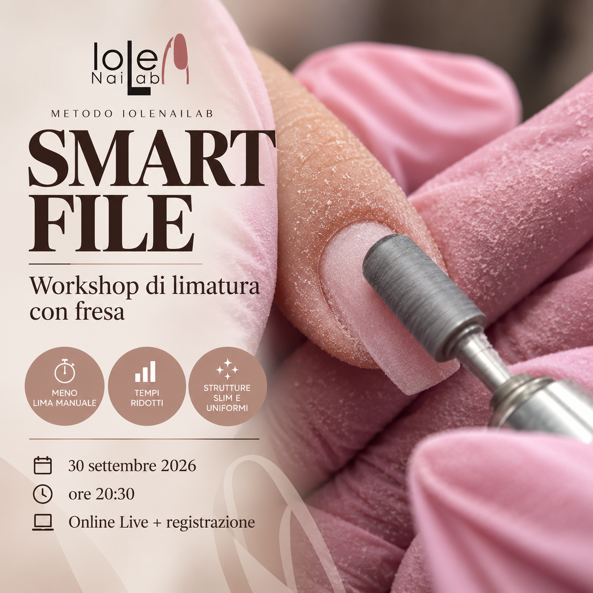 SMART FILE — Workshop di limatura con fresa